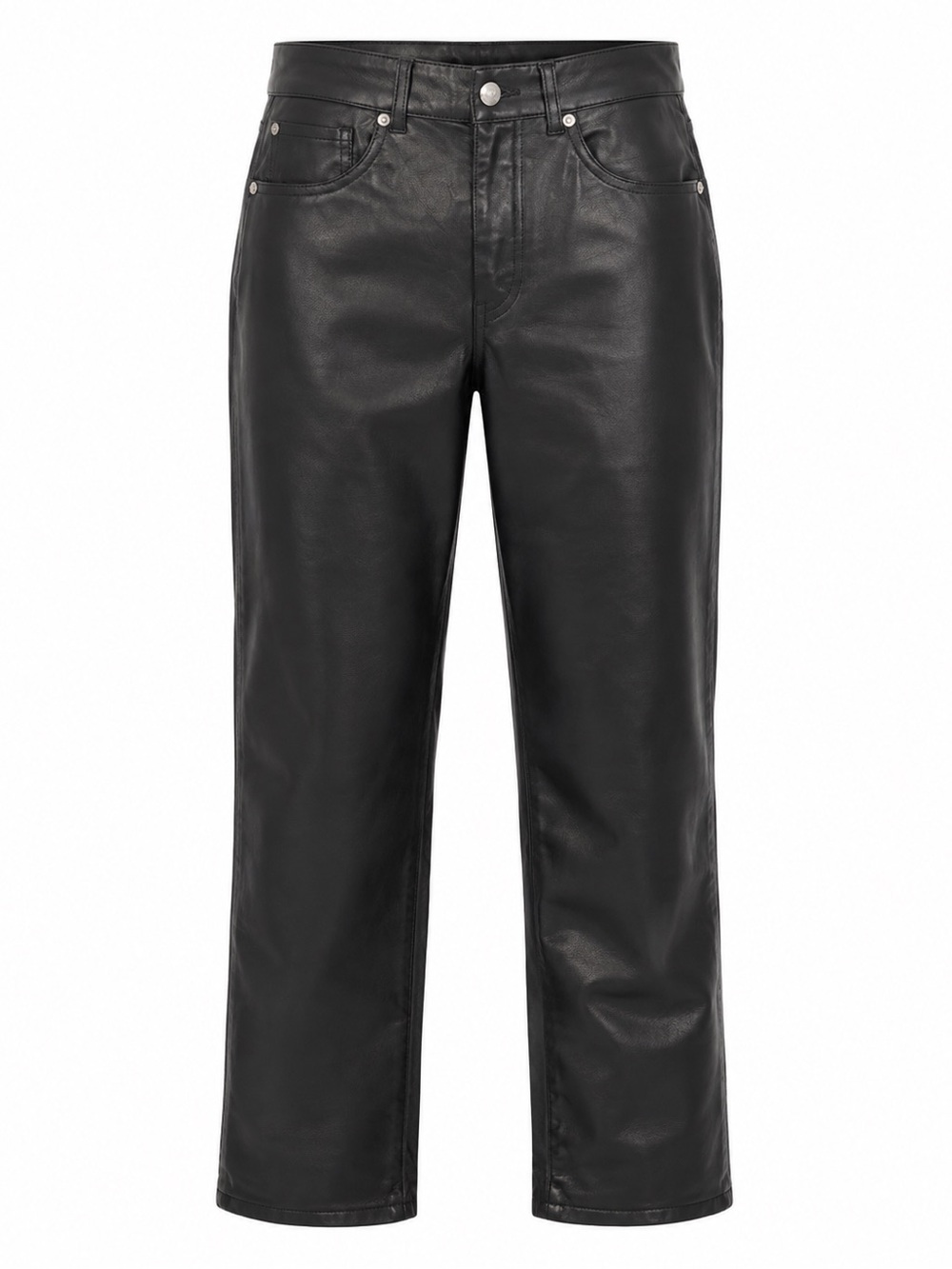 H&M Divided Black Leather Pants Women’s US Size 4